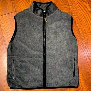 🟢 Great condition Vintage canadian fleece wear vest contemporary soft comf…